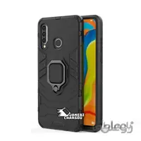 قاب دیفندر ضد ضربه هولدردار هواوی مدل Defender Cover For Huawei P30 lite
