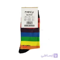 جوراب ساقدار رنگین کمان