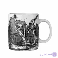 ماگ طرح انیمه اتک آن تایتان Attack On Titan کدKCT10429