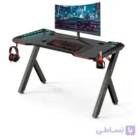 میز گیمینگ Generic Gaming Desk with LED RGB RC Light