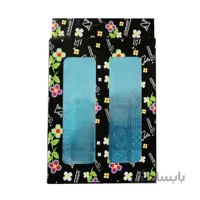 شابلون فلزی ناخن نوباراکس سایز 9 اینچ بسته 6 عددی ا شناسه کالا: 3308