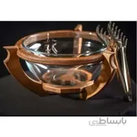سوفله سالاد خوری چوبی گلدن لوکس