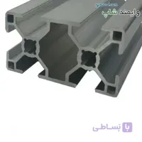 پروفیل آلومینیوم شیاردار صنعتی (پروفیل مهندسی) 30 در 60