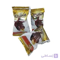 خرما شکلاتی با مغز بادام زمینی