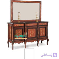 آینه و میز کنسول مدل تونیک معرق