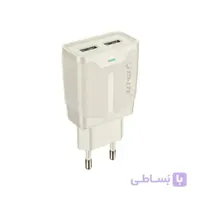 شارژر تایپ سی TD-LTE با دو پورت USB مدل TD-T95