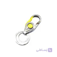 جاکلیدی دو حلقه طرح دو رنگ 2