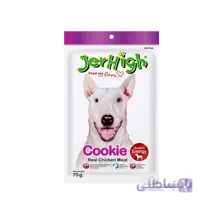 تشویقی سگ طعم مرغ و کوکی جرهای (JerHigh Cookie) وزن 70 گرم