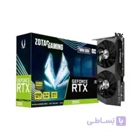 کارت گرافیک زوتک مدل GeForce RTX 3060 Twin Edge OC 12GB حافظه 12 گیگابایت ا Zotac GeForce RTX 3060 Twin Edge OC 12GB GAMING Graphics Card