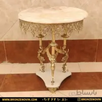 میز تلفن برنزی ستون فرشته قطر ۶۰