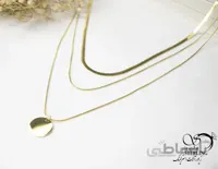 گردنبند استیل زنانه کد 5822