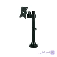 پایه رومیزی مانیتورLCDARM مدل LD-410 مناسب برای مانیتورهای ۱۰ تا ۲۹ اینچ ا پایه رومیزی مانیتور قیمت مناسب مدل ld-410 تغییر حرکت تحمل وزن 10 کیلوگرم فلز آلومینیوم