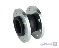 لرزه گیر لاستیکی با فلنج فولادی 3 اینچ خنبره