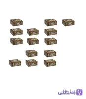 دستمال کاغذی 100 برگ گلریز مدل 001 طرح فرشته بسته 24 عددی