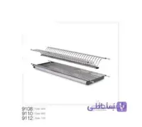 آبچکان دو طبقه استنلس استیل سایز 80