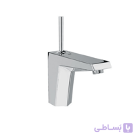 شیر روشویی ثابت مدل تیفانی شیری کروم ا شیر روشویی ثابت مدل تیفانی شیری کروم