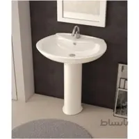 روشویی آتوسا 55 با پایه ا روشویی آتوسا 55 با پایه
