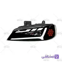 چراغ جلو اسپرت پژو پارس طرح آئودی Q5