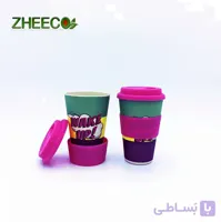لیوان ماگ بامبو طرح wake up