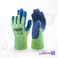 دستکش ضد برش کف مواد لتکس FOX ( کد: 2107 )