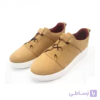 زنانه چرم طبیعی زرد مدل مارین