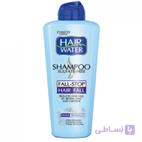 شامپو کامان سری Hair Water مدل Fall Stop Hair Fall حجم 400 میلی لیتر ا comeon hair water shampoo expert selection Fall Stop Hair Fall 400ml کد 321142