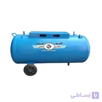 مخزن پمپ باد 250 لیتری افقی