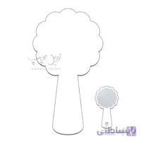 چاپ بر روی آینه دستی مدل A008