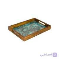 سینی چوبی-رزینی طرح عشق