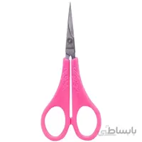 قیچی ابرو مدل دسته صورتی