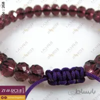 دستبند مهره ای کریستالی (ریز) 268