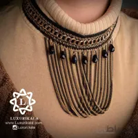 یقه تزئینی (پارچه ای) کد 925253