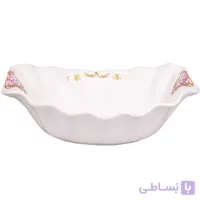 کاسه سالاد متوسط دالتون طرح گل صورتی کد 1040M