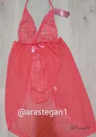 لباس خواب توری بلند خارجی