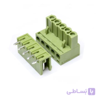 ترمینال فونیکس 5 پین رایت انگل بافاصله پایه 5.08