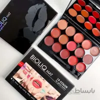 پالت رژ لب 15 رنگ برند Bioliq