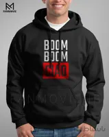 هودی خانه کاغذی طرح Boom Boom Ciao (نخ پنبه)