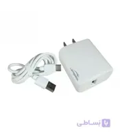 شارژر فست LAPRAMOL مدل LP-C4 به همراه کابل تایپ سی