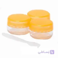 ظرف کرم SPATula سه عدد رنگ سفید (ساخت ژاپن)