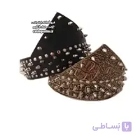 قلاده گردنی سگ دستمال گردن چرمی