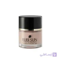 کرم پودر ضد آب روبی سان مدل Plus شماره 34 حجم 30 میل ا Rubi Sun Plus Waterproof Foundation No.34 30ml
