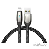 کابل شارژ سریع و انتقال داده لایتنینگ بیسوس Baseus Horizontal Lightning Data Cable 2m