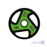 وزنه هالتر فرمانی رنگی مبارز 2 و نیم کیلوگرم یک عدد