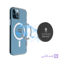قاب شفاف مگ سیف آیفون 12 پرو مکس - Anti Shock - گرین لاین