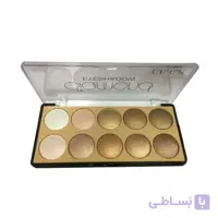 پالت سایه چشم 10 رنگ دودو گرل DoDo Girl شماره 01 مدل دیاموند Diamond Eye Shadow