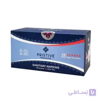 نوار بهداشتی خیلی نازک سایز بزرگ پریستیو 20 عددی
