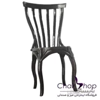 تک صندلی ناهارخوری مدل لهستانی کف چوب
