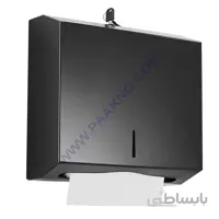 مخزن دستمال استیل مشکی M40