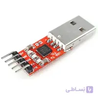 ماژول مبدل USB به سریال (TTL) با تراشه CP2102