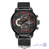 ساعت مچی مردانه نیوی فورس مدل NAVIFORCE NF9068 B/R/B